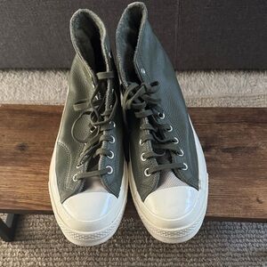 Converse Green High-Top Sneakers